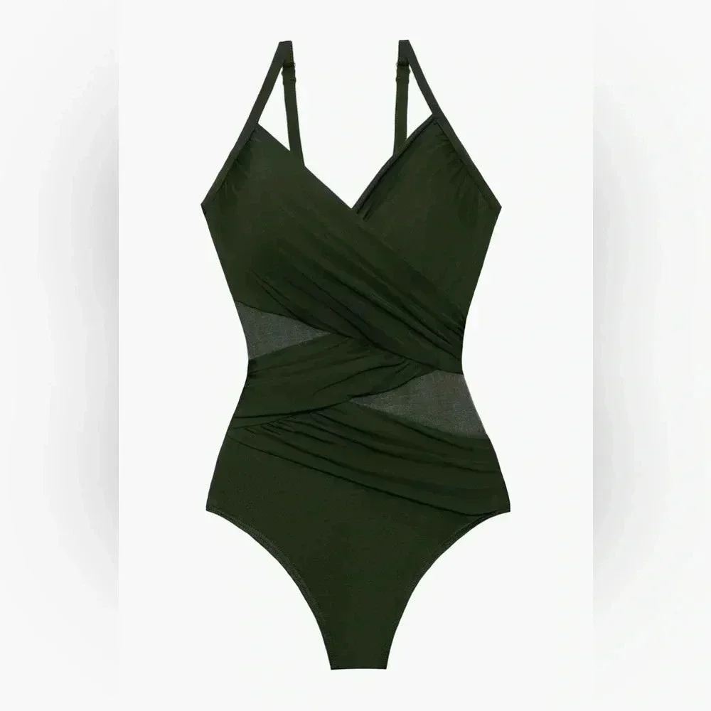 Miraclesuit Network Mystique One Piece Swimsuit size 10 B2020 - Picture 2 of 8